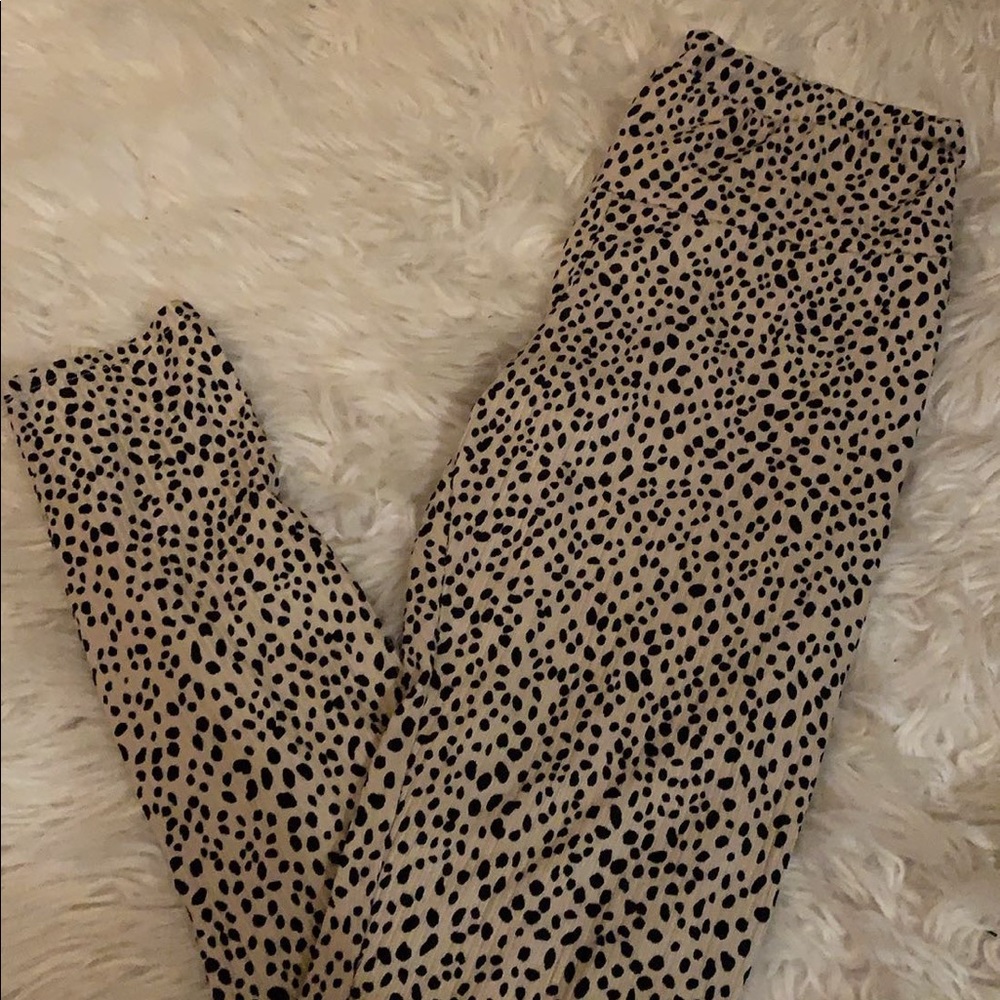 animal print leggings